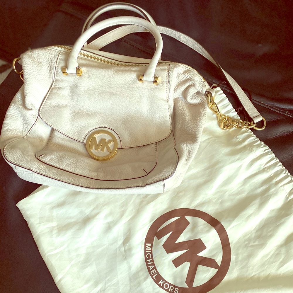 Michael Kors Cream Crossbody
